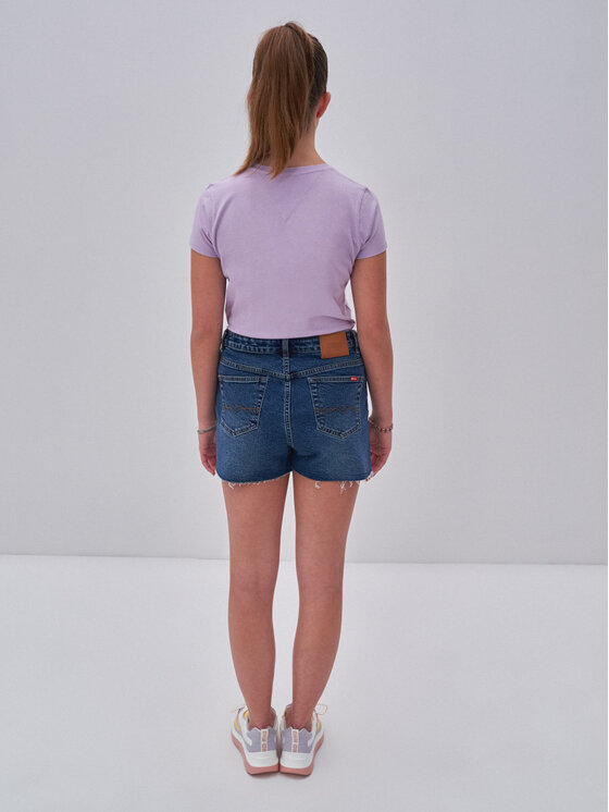 BIG STAR BIG STAR Szorty jeansowe shaina_516 Niebieski Basic Fit