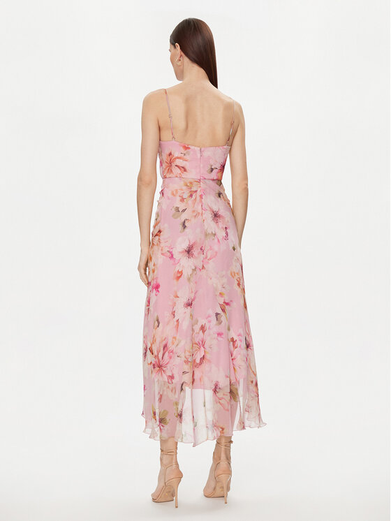 Nissa Nissa Sommerkleid RC14708 Rosa Regular Fit
