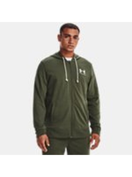 Under Armour Under Armour Bluza 1370409 Zielony Regular Fit