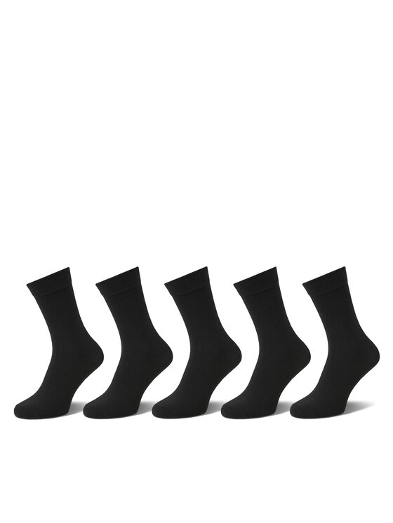 Jack & Jones Junior Jack & Jones Junior Skarpety długie 12206201 Czarny