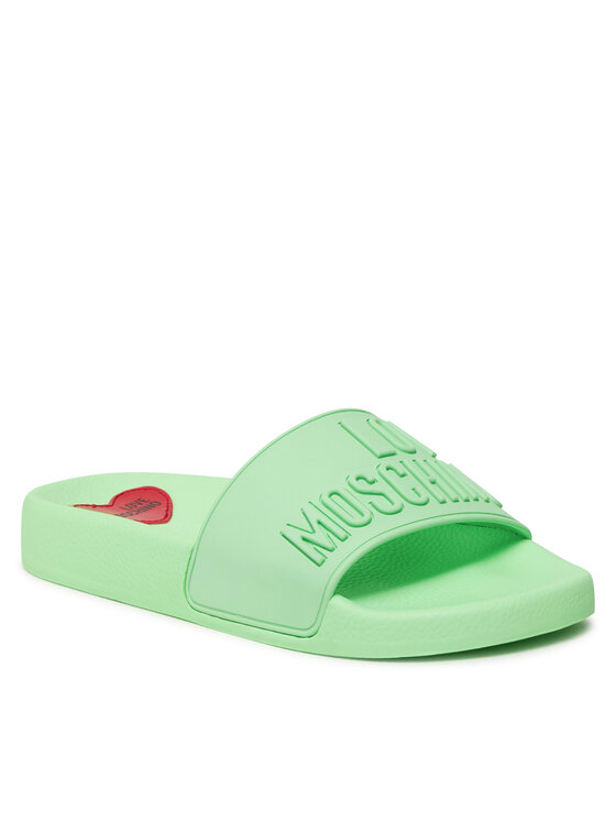 LOVE MOSCHINO LOVE MOSCHINO Şlapi JA28052G1II15802 Verde