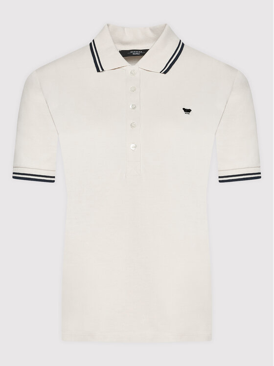 Weekend Max Mara Poloshirt Manco 59510327 Beige Regular Fit 