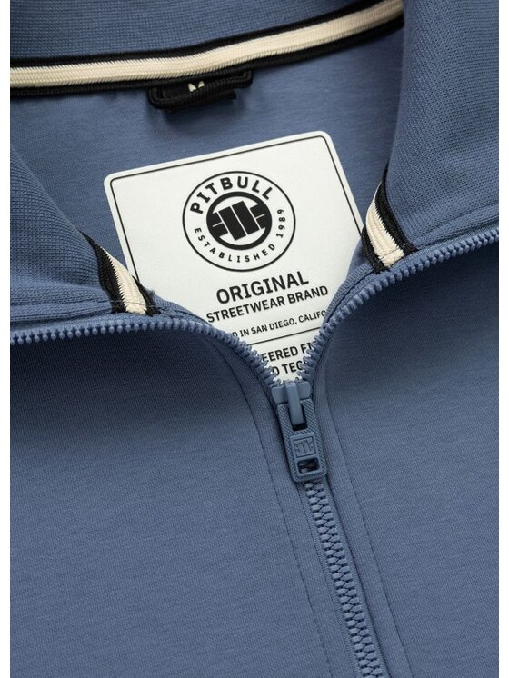 PITBULL PITBULL Bluza SAMPSON Niebieski Regular Fit