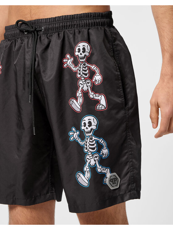 PHILIPP PLEIN PHILIPP PLEIN Kąpielówki 9651 Czarny