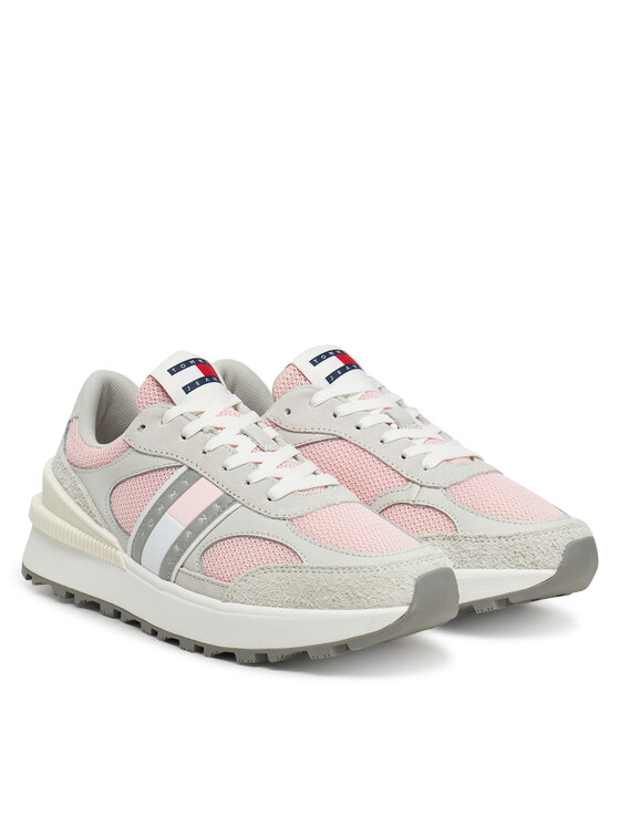 Tommy Jeans Tommy Jeans Sneakersy Tjw Tech Runner EN0EN02743 Różowy