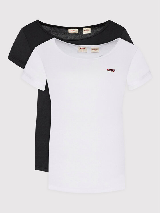 Levi's® Levi's® Комплект 2 тишъртки Perfect 74856-0000 Цветен Slim Fit