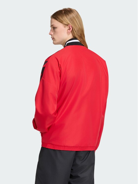 adidas adidas Kurtka wielofunkcyjna Manchester United Stadium Czerwony Regular Fit