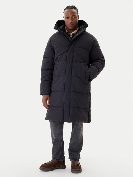 Mustang Mustang Winterjacke Leroy 1016897 Schwarz Regular Fit