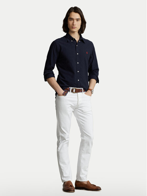 Polo Ralph Lauren Polo Ralph Lauren Srajca Bsr 710772290 Mornarsko modra Custom Fit