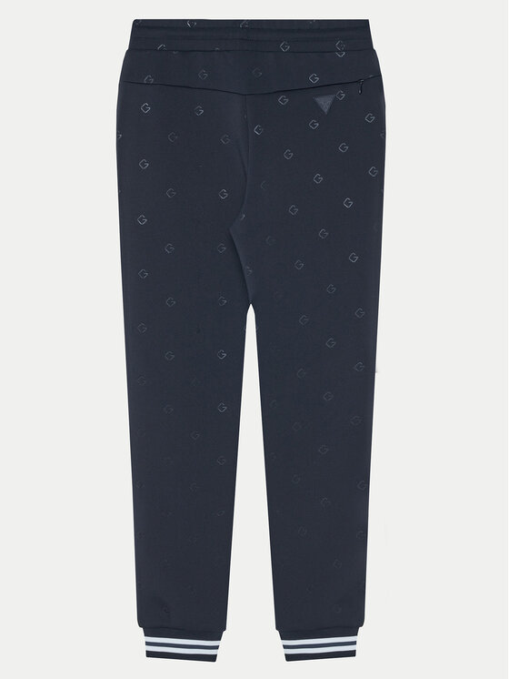 Guess Guess Donji dio trenerke L5RQ12 KAZQ2 Tamnoplava Regular Fit