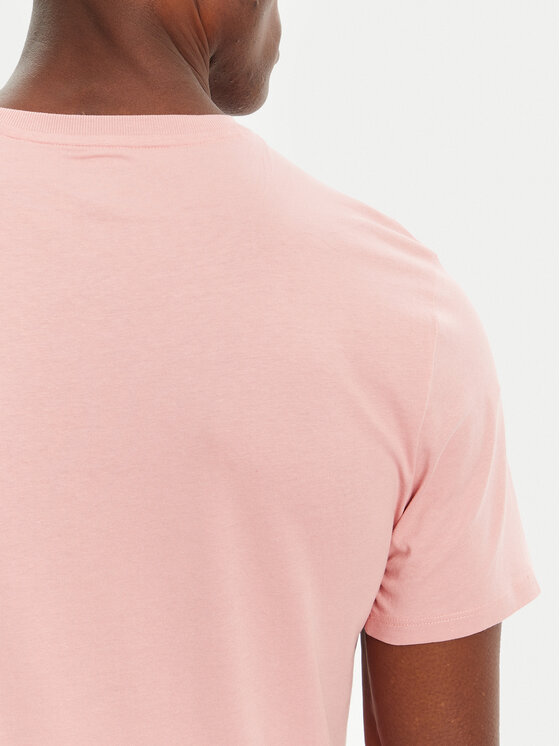 Guess Jeans Guess Jeans T-Shirt M4YI55 K8HM0 Różowy Regular Fit