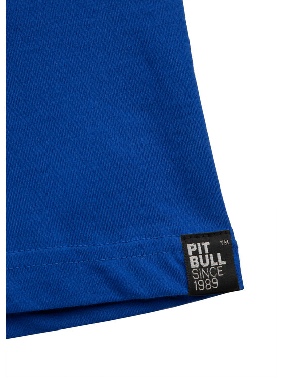 PITBULL PITBULL T-Shirt Koszulka Niebieski Regular Fit