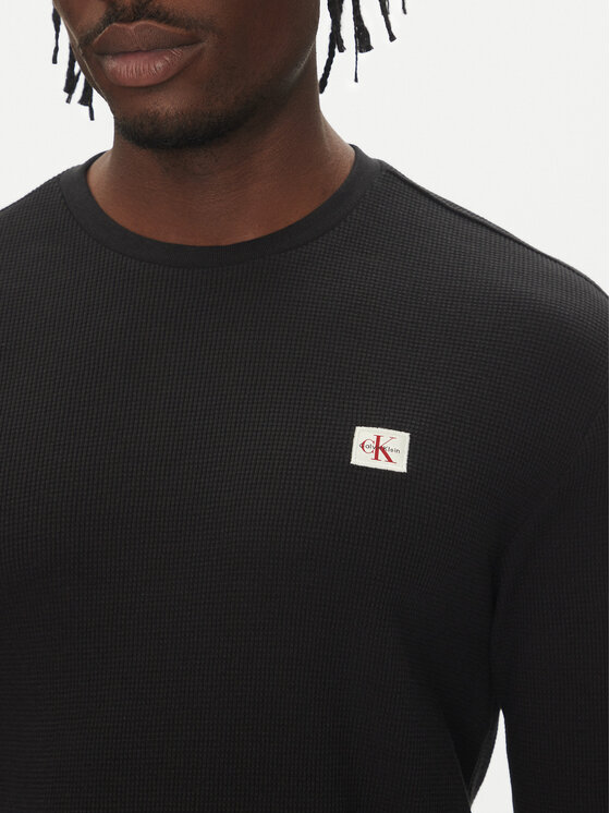 Calvin Klein Jeans Calvin Klein Jeans Пуловер LV040EM217 Черен Regular Fit