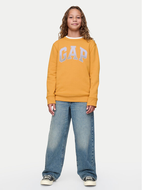 Gap Gap Felpa 531000 Oro Regular Fit