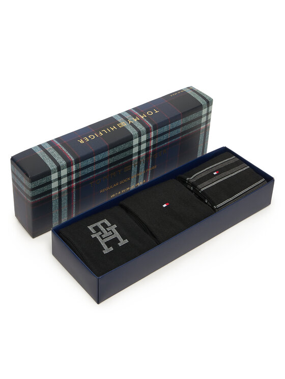 Tommy Hilfiger Tommy Hilfiger Șosete lungi 701241159 Negru