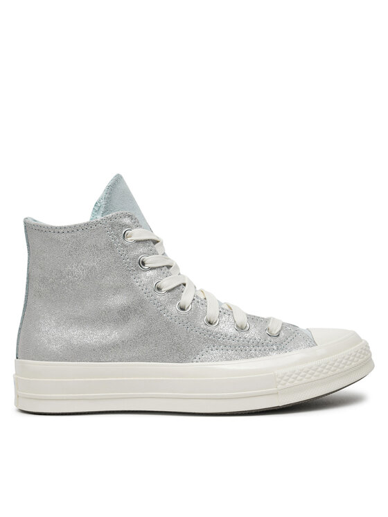 Converse Tenisice Chuck 70 Suede Shimmer A08224C Siva