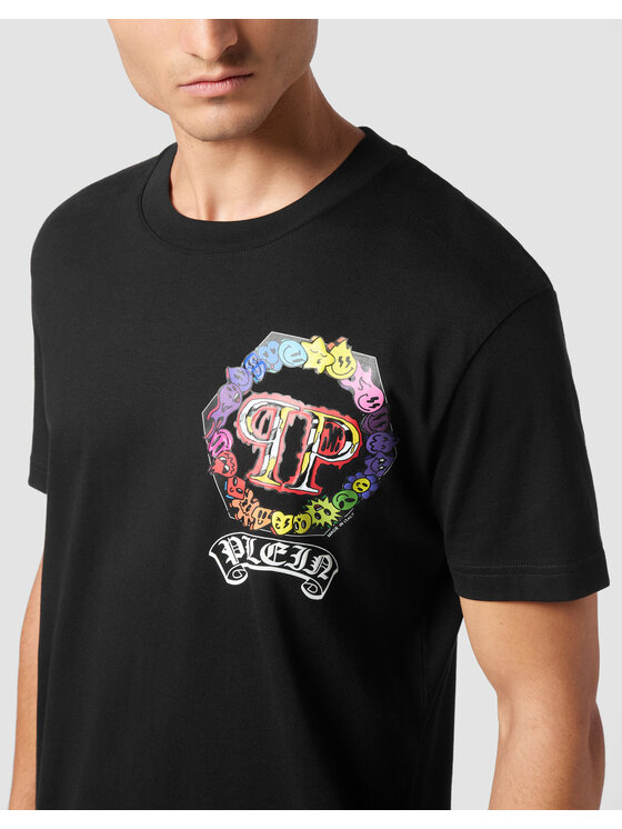 PHILIPP PLEIN PHILIPP PLEIN T-Shirt 21187 Czarny Regular Fit