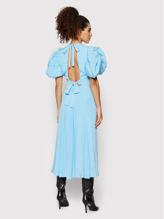 ROTATE ROTATE Лятна рокля Dawn RT396 Син Regular Fit