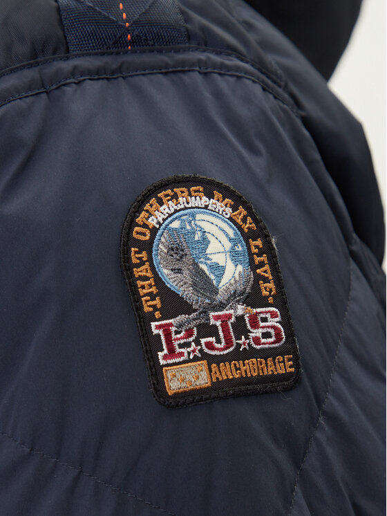 Parajumpers Parajumpers Ziemas mētelis Long Bear 25WMPMPUHF04 Tumši zils Regular Fit