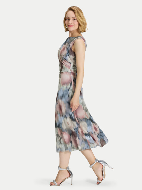 Swing Swing Sukienka koktajlowa 5AK05200 Kolorowy Regular Fit