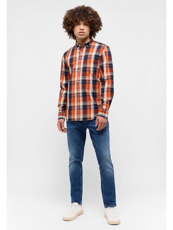 Mustang Mustang Camicia Chester Green Multicolore Regular Fit