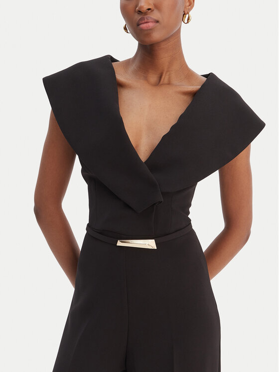 Simona Corsellini Simona Corsellini Jumpsuit P26CPTU00701 Schwarz Regular Fit