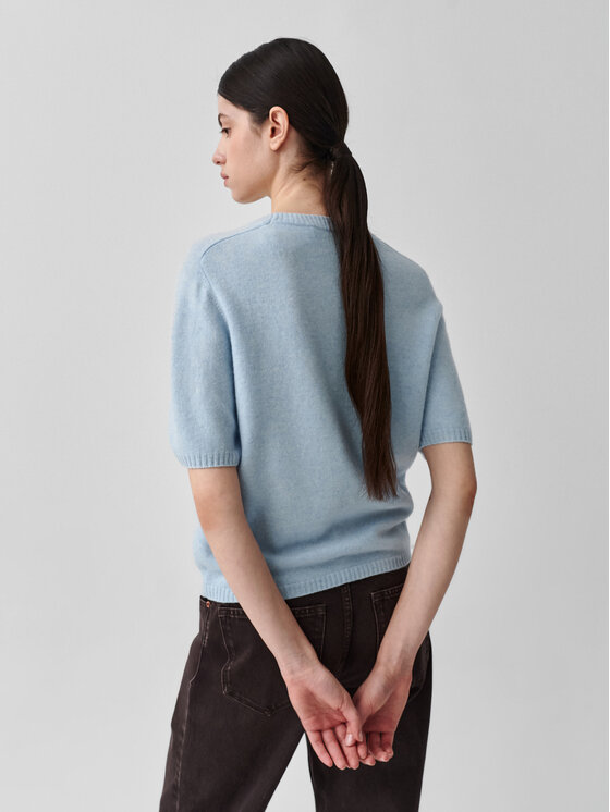 TATUUM TATUUM Sweter SEMITRI Niebieski Classic Fit