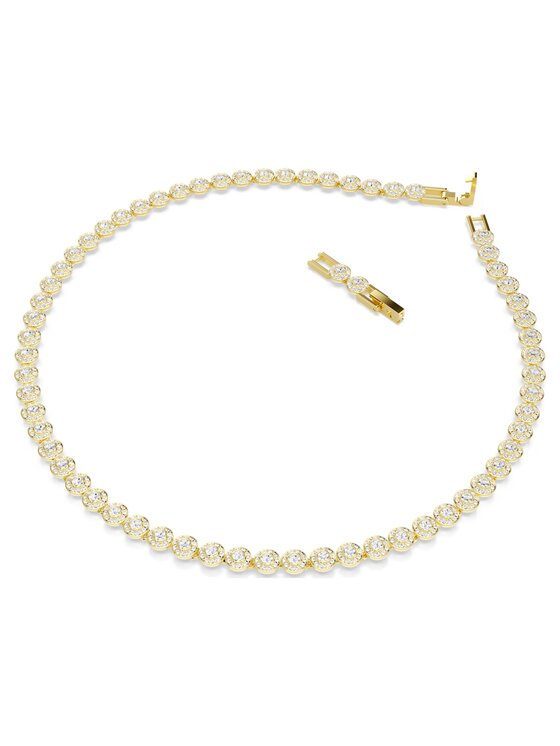 Swarovski Swarovski Naszyjnik Kolia Una Angelic 5751560 Złoty
