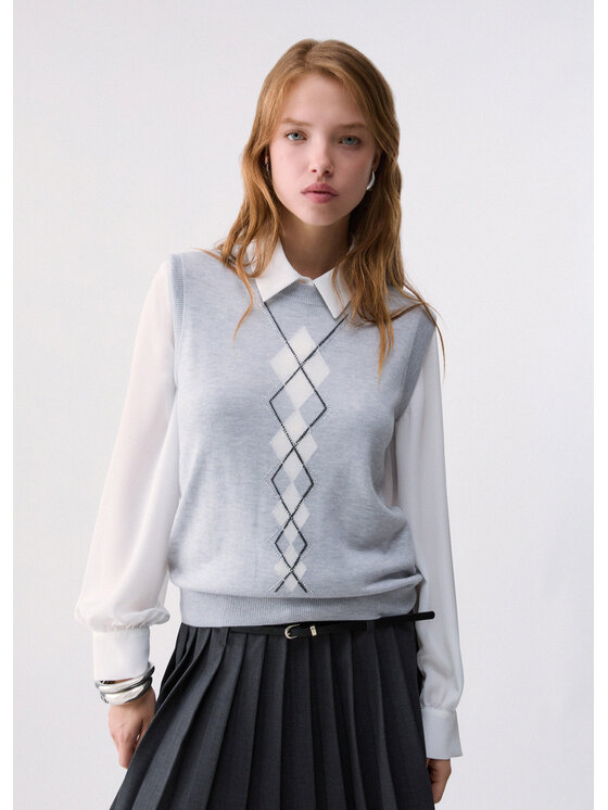 Liu Jo Liu Jo Maglione WF6289MA16RL9208 Grigio Regular Fit