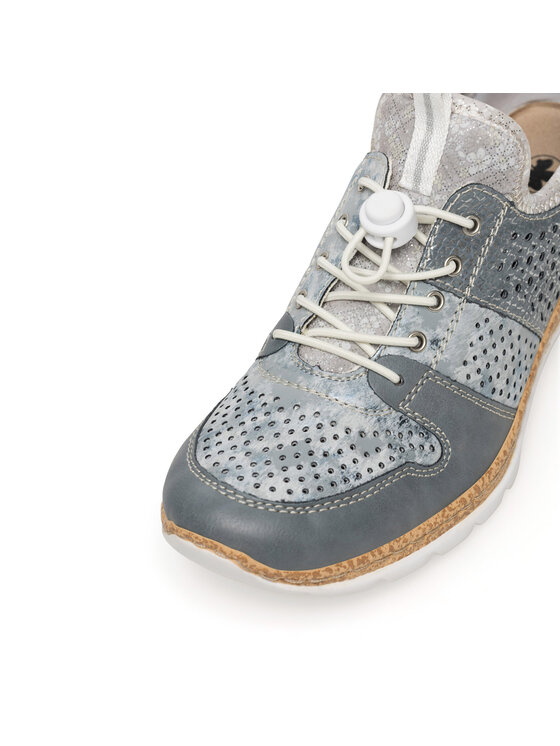 Rieker Rieker Halbschuhe N4255-12 Grau