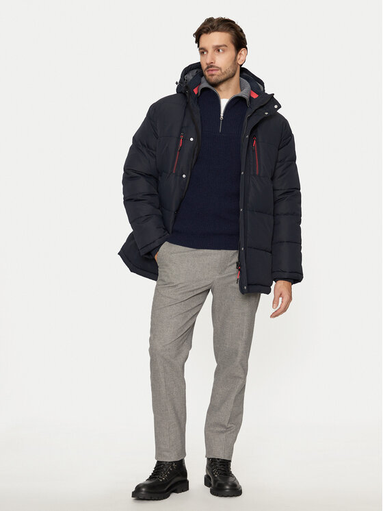 s.Oliver s.Oliver Kurtka puchowa 2150275-5978 Granatowy Regular Fit