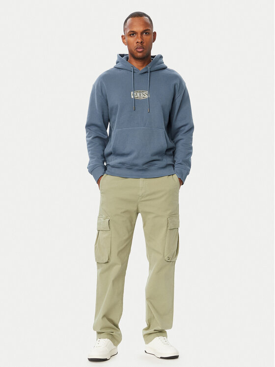 Guess Jeans Guess Jeans Μπλούζα M6BQ12 K5459 Μπλε Regular Fit