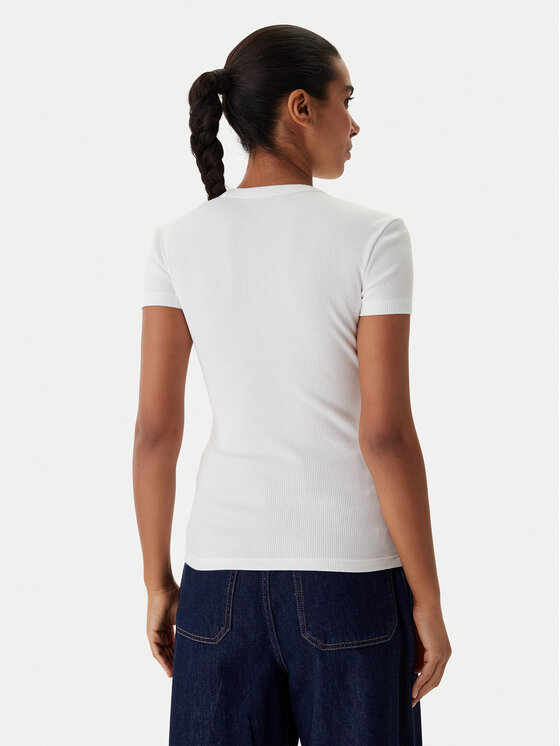Lacoste Lacoste T-särk TF5538 Kreemjas Regular Fit