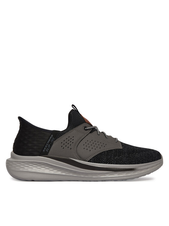 Skechers Skechers Sportcipők Slip-Ins Rf: Slade - Caster 210889/BKGY Fekete