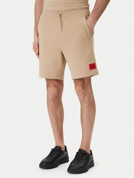 HUGO HUGO Спортивні шорти Diz222 50466196 Бежевий Regular Fit