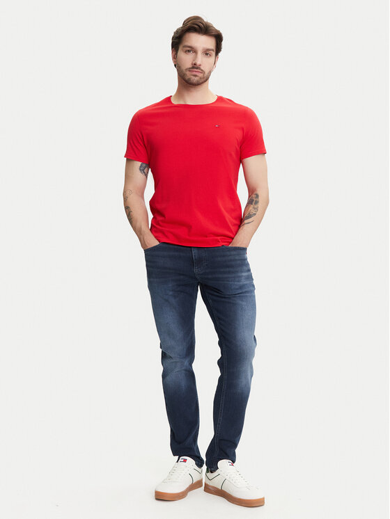 Tommy Jeans Tommy Jeans Jeansy Austin DM0DM21901 Granatowy Slim Fit