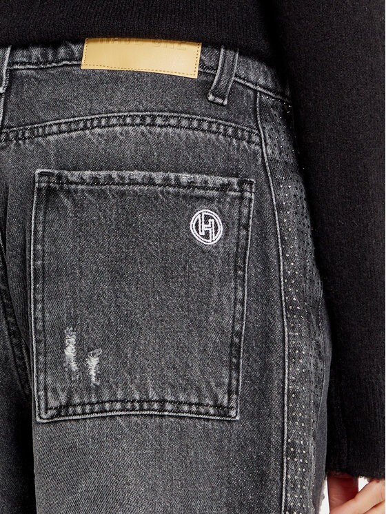 Haveone Haveone Джинси PLS-M025 Сірий Wide Leg