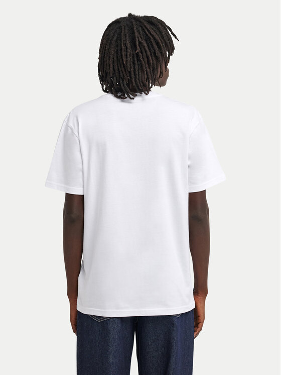 Element Element T-Shirt Icon Label Pocket ELYKT00198 Weiß Regular Fit