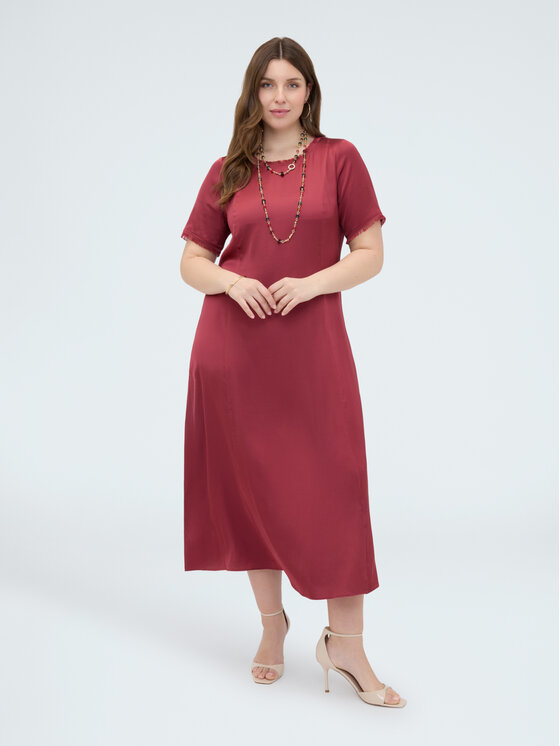 Fiorella Rubino Fiorella Rubino Abito da sera 7078T001758N026 Rosso A-Line Fit