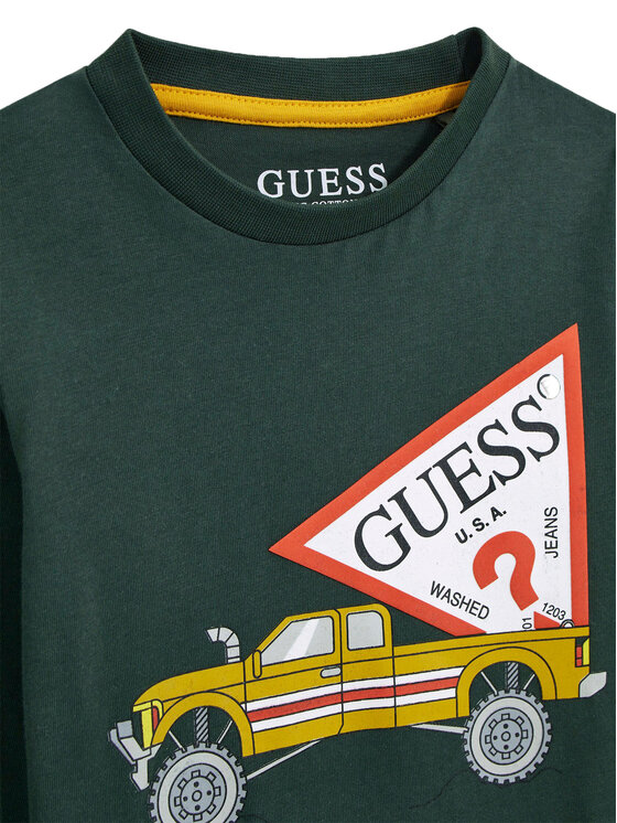 Guess Guess Palaidinė N5BI14 I3Z14 Žalia Regular Fit