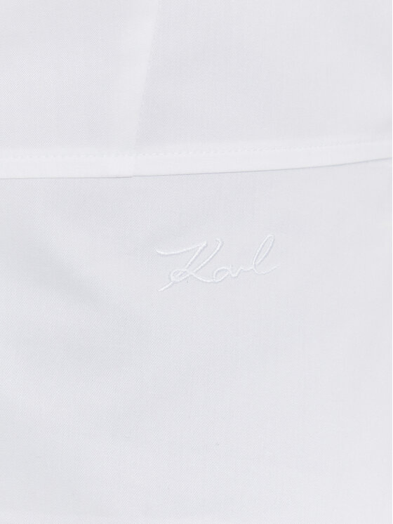 KARL LAGERFELD KARL LAGERFELD Πουκάμισο A3W11035 Λευκό Regular Fit