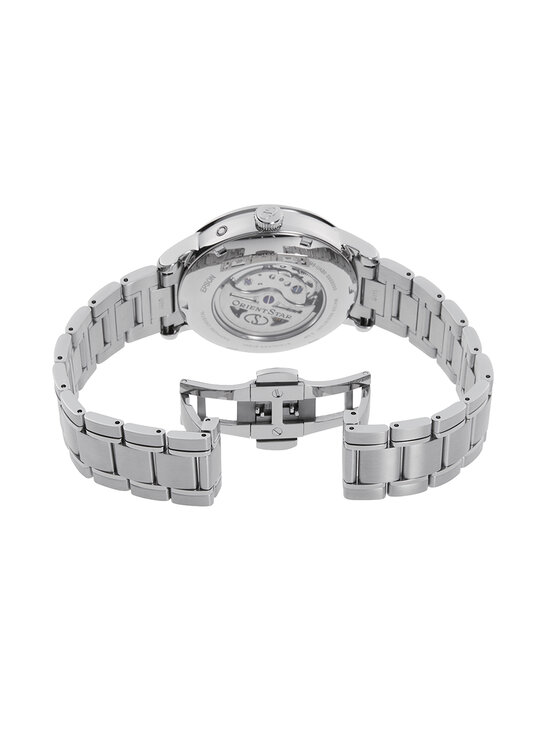 Orient Star Orient Star Zegarek RE-AY0102S00B Srebrny