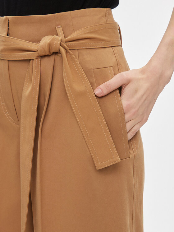 BOSS Boss Pantaloni di tessuto Tenoy 50505609 Beige Tapered Fit