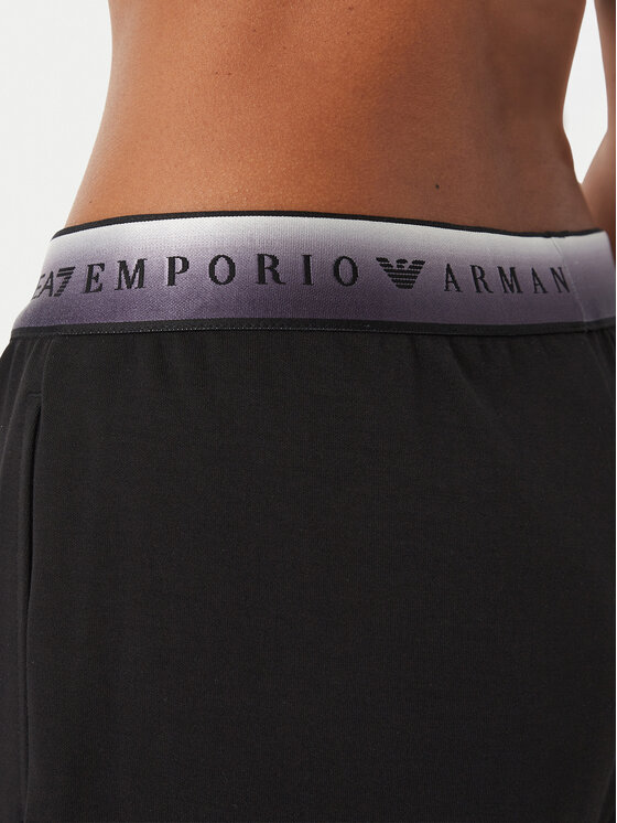 EA7 Emporio Armani EA7 Emporio Armani Pantaloni da tuta 7W001517 AF12501 UC001 Nero Wide Leg