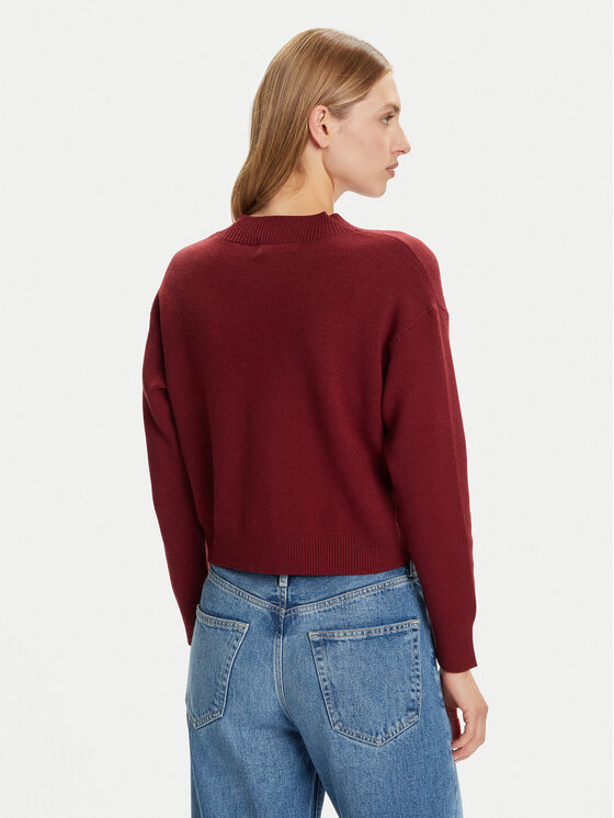 Vero Moda Vero Moda Kardigāns Gold Art 10332210 Bordo Regular Fit
