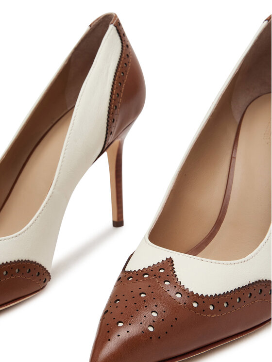 LAUREN RALPH LAUREN LAUREN RALPH LAUREN Обувки на ток Lynden 802904318002 Бял