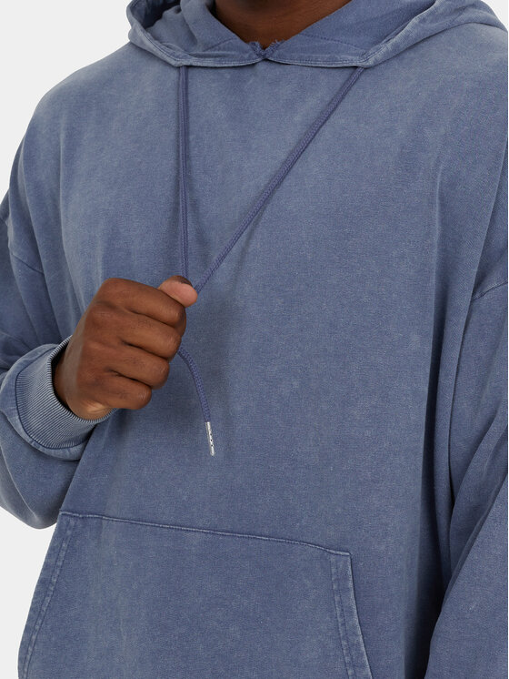 Brave Soul Brave Soul Bluza MSS-627RYLANDS Niebieski Straight Fit