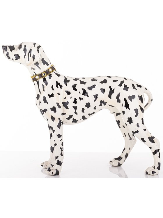 MIAhome MIAhome Figurka Dekoracja psa 29x35x11 cm DALMATIAN Biały