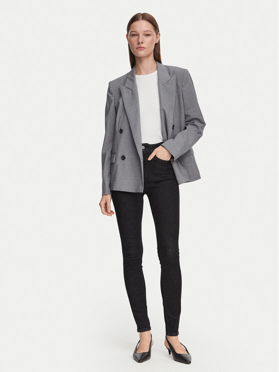 BOSS BOSS Jeansy Maye 50518253 Černá Super Skinny Fit