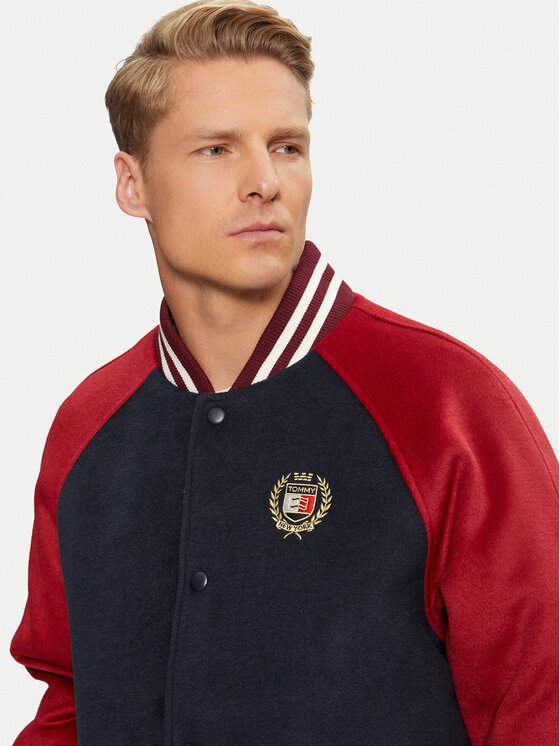 Tommy Jeans Tommy Jeans Μπόμπερ μπουφάν DM0DM19631 Σκούρο μπλε Regular Fit